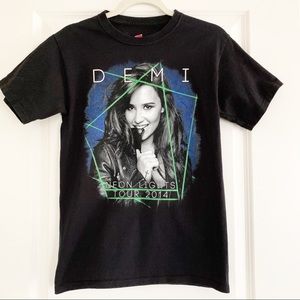 Demi Lovato Neon Lights Tour Concert Band Shirt S